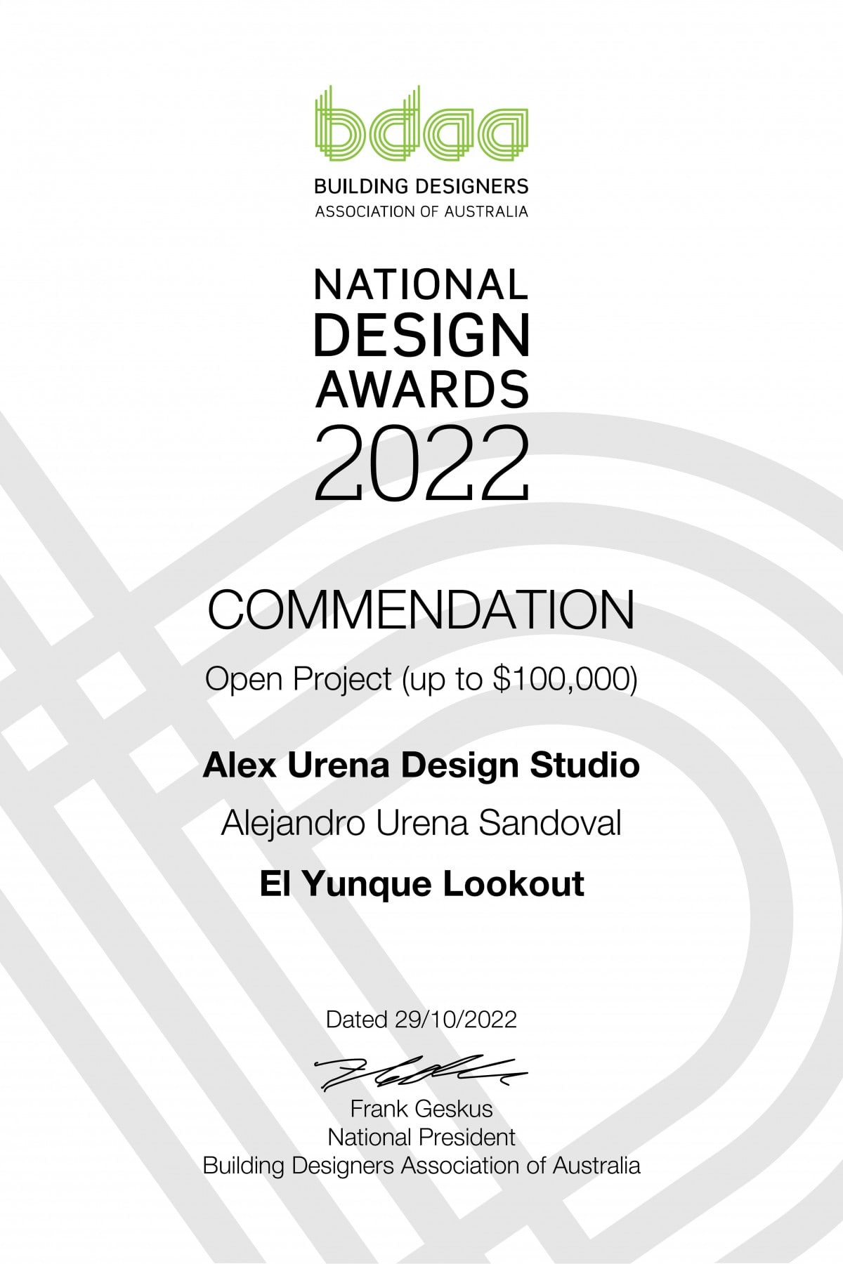 el yunque lookout - Alex Urena Design Studio